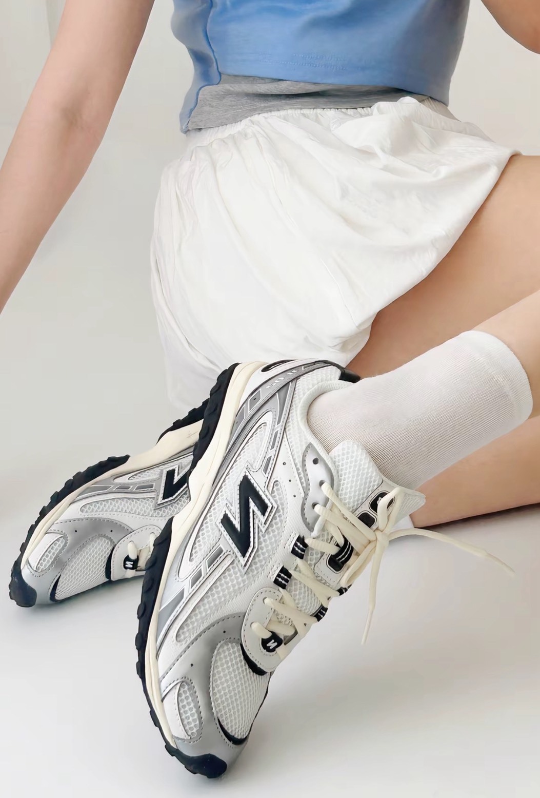 NEW BALANCE 204L 張員瑛同款 銀曜黑 女鞋