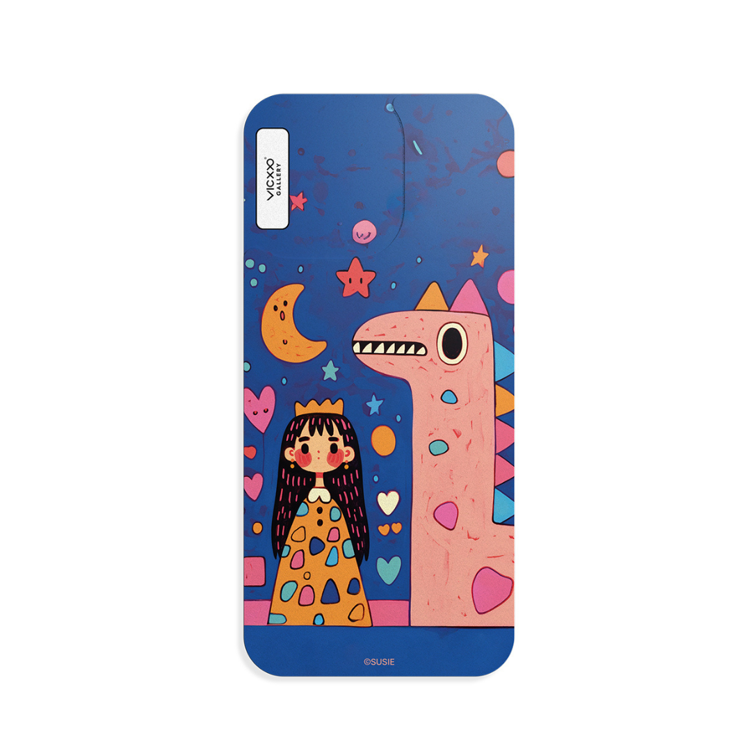 SUSIE  手機背貼膜 / 蘇西與恐龍-VM027