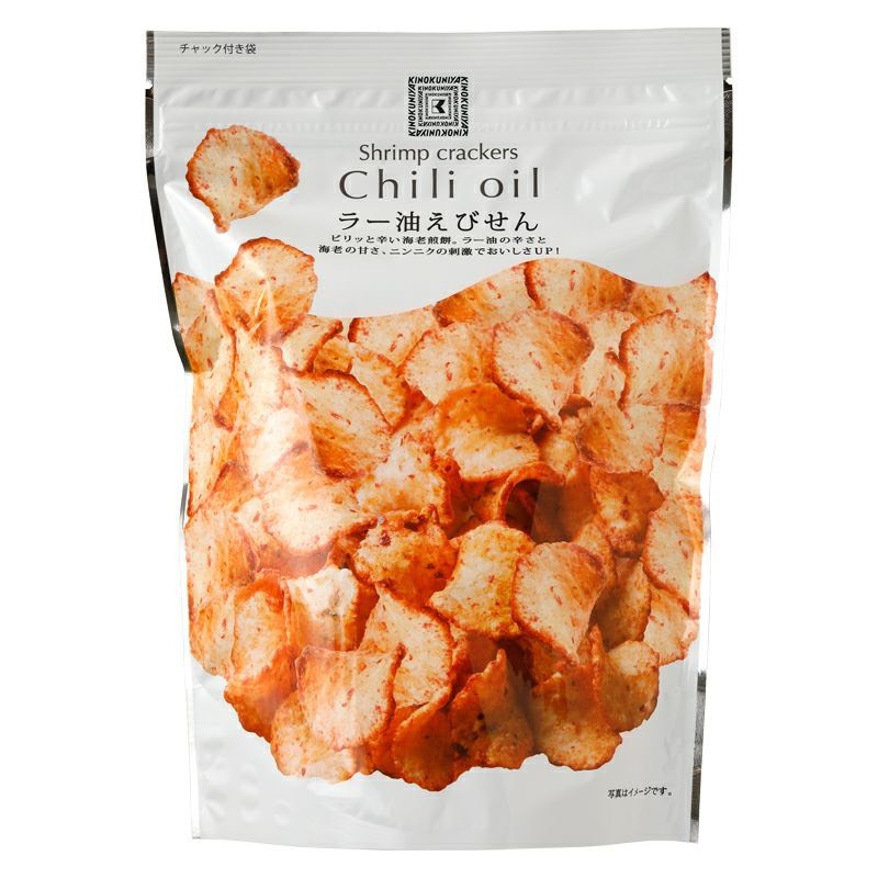 (預購商品)  金久右衛門 辣油蝦仙貝80g️