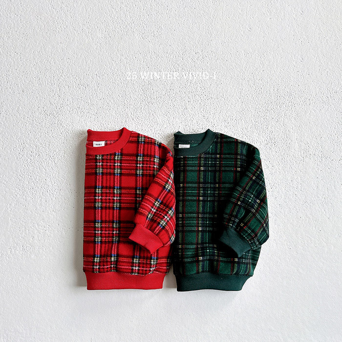 Vivid-I Check MTM Sweater