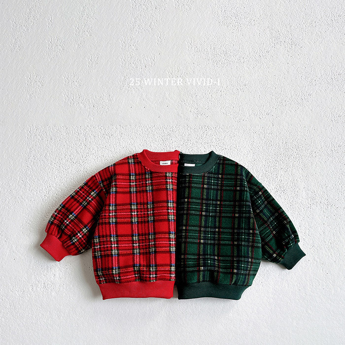 Vivid-I Check MTM Sweater