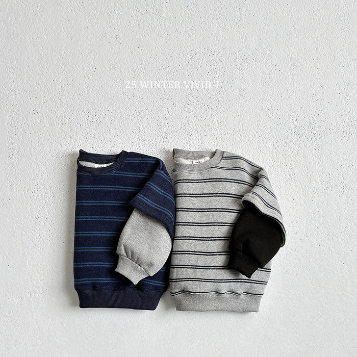 Vivid-I Stripe Two-piece MTM Sweater
