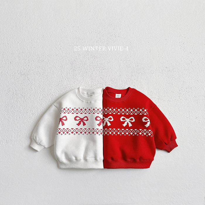 Vivid-I Christmas Ribbon MTM Sweater