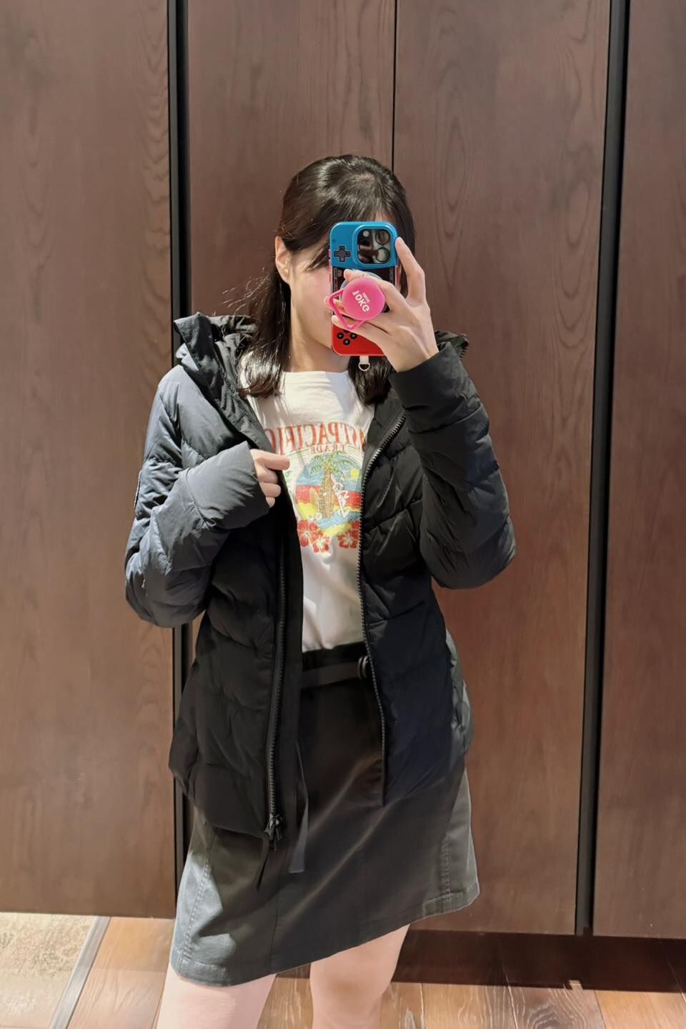 Canada goose Clair Jacket Black Label 收腰顯瘦羽絨外套黑標 S