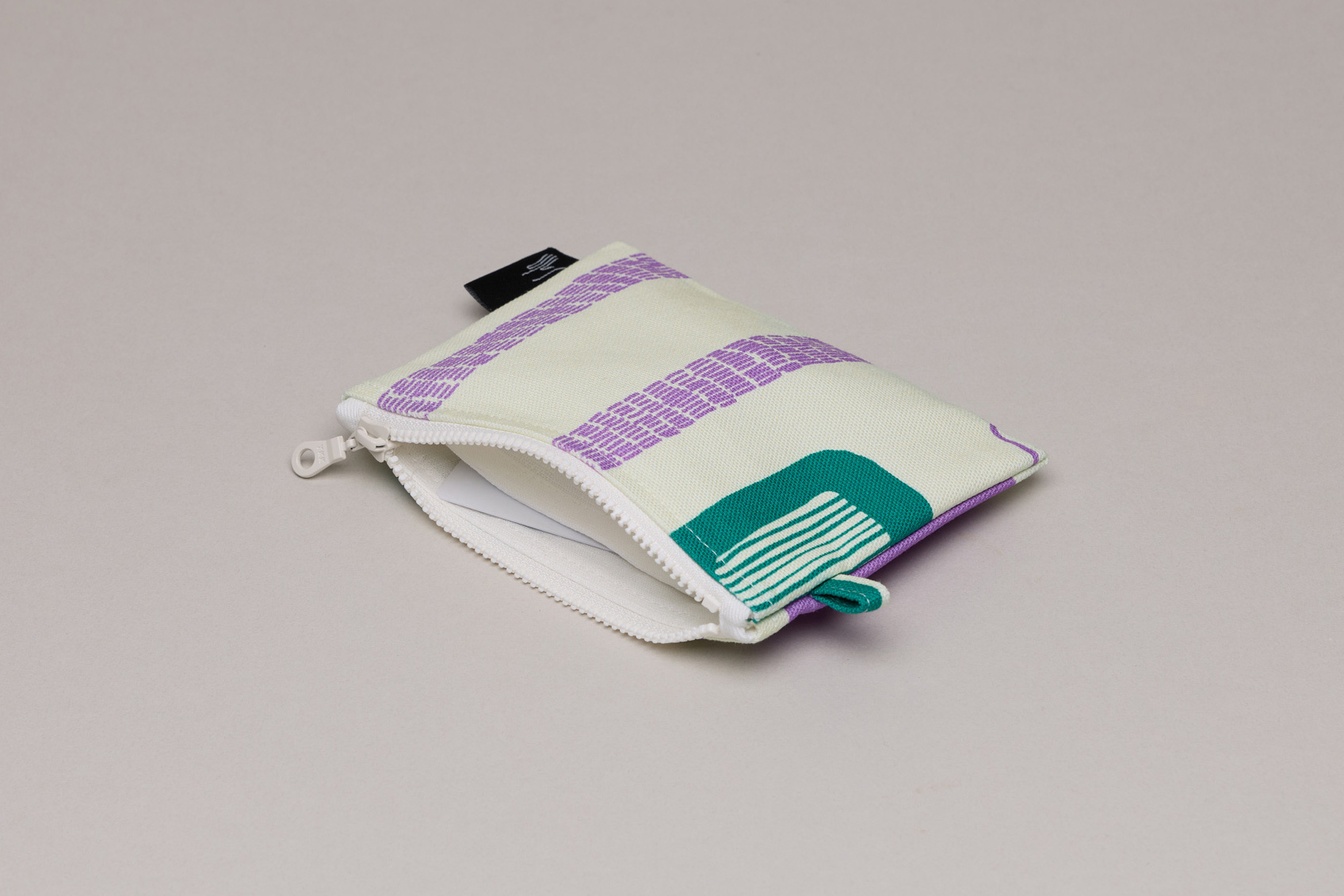 印花零錢包 / 容器蘋果綠