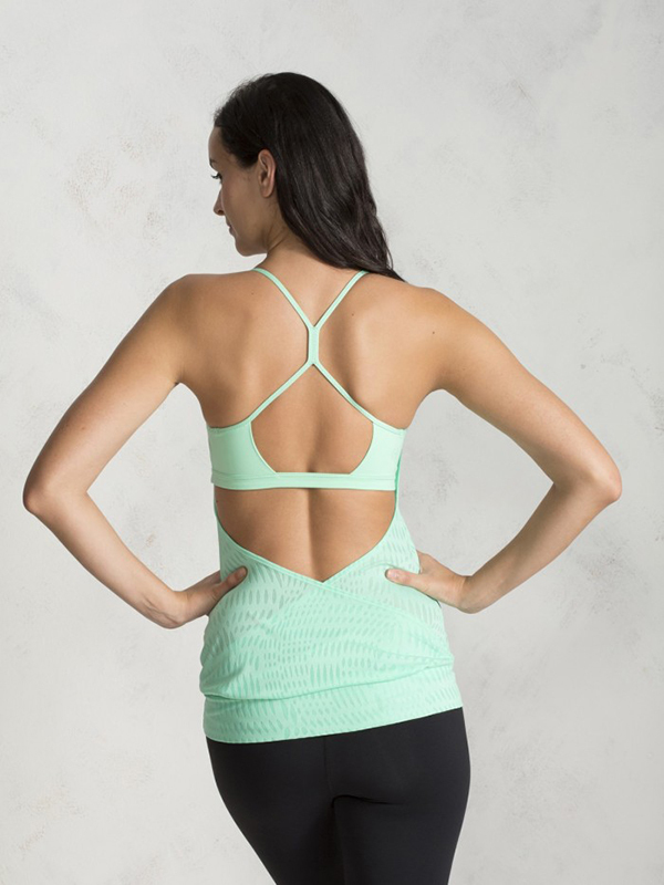 Pure 瑜珈服【Easy Rider 2-in-1 Tank 上衣 - P220025】健身