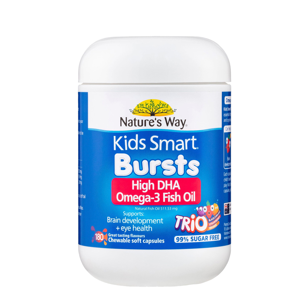 澳洲 Nature's Way 兒童魚油綜合水果味 180錠