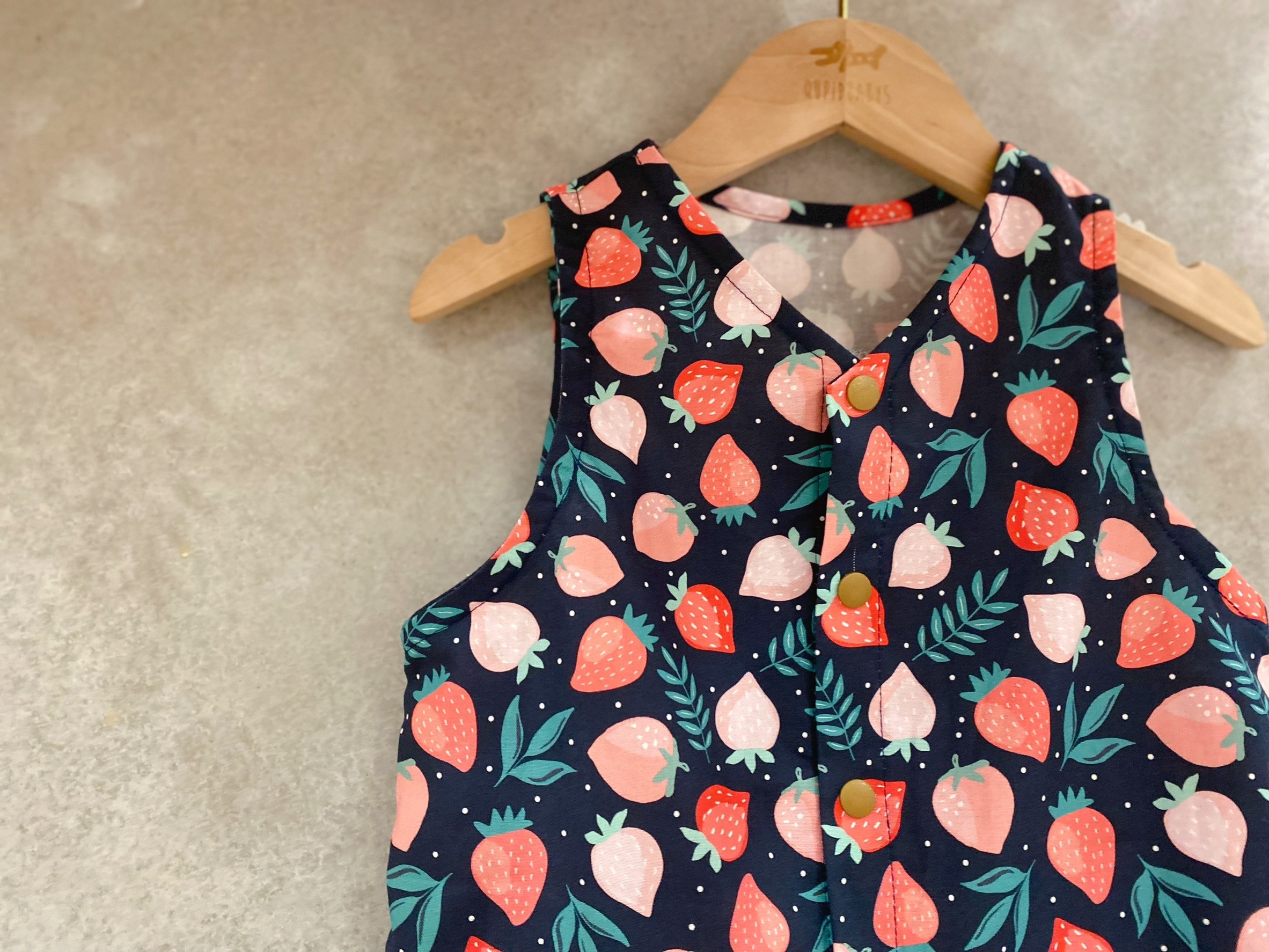 草莓點點 工作褲（90）