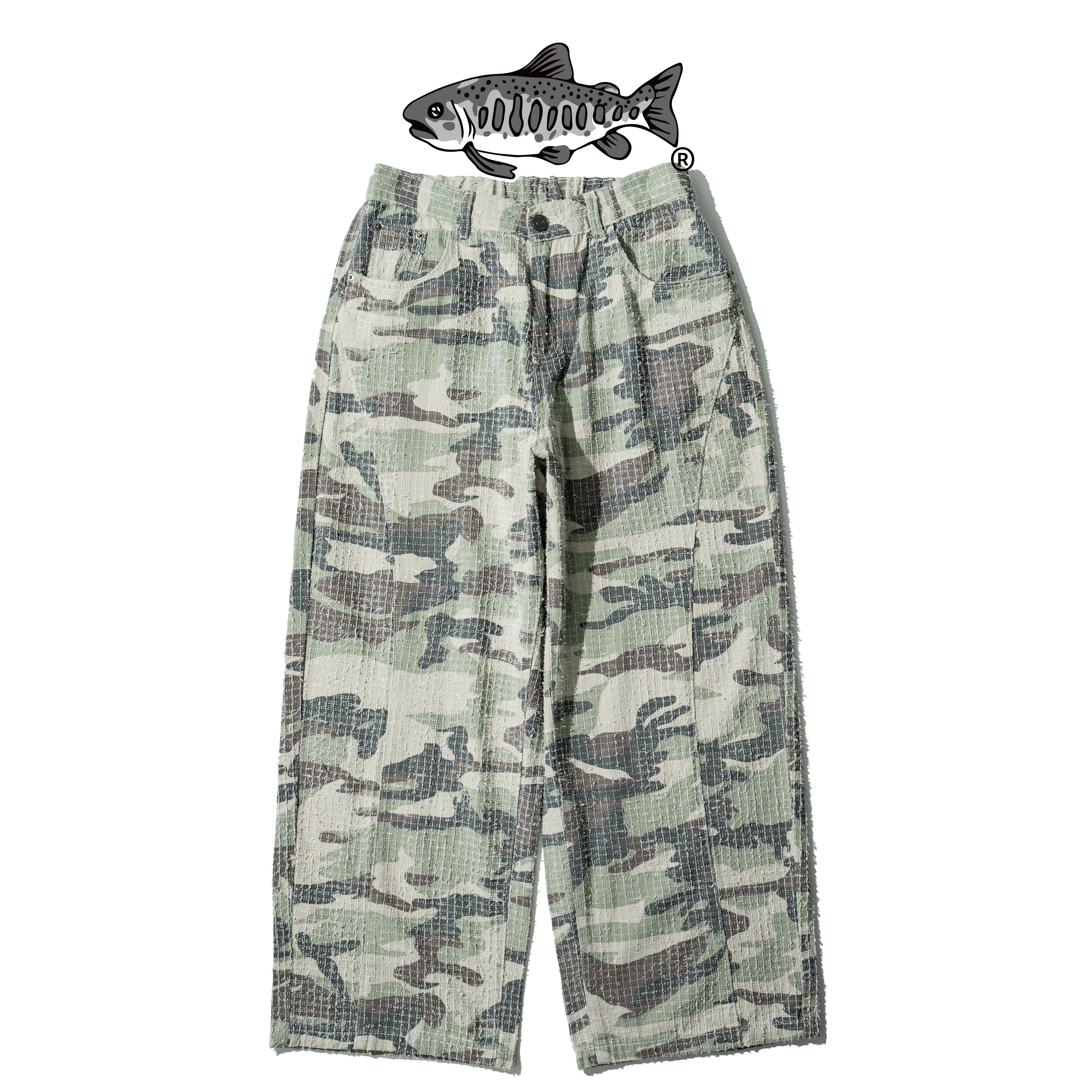 AGILITY Ripstop Camo Curved Pants 抗撕裂布料 迷彩 彎刀長褲 [P88-CM]