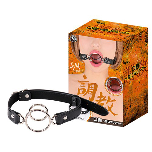 A-One SM 調教口塞 黑色