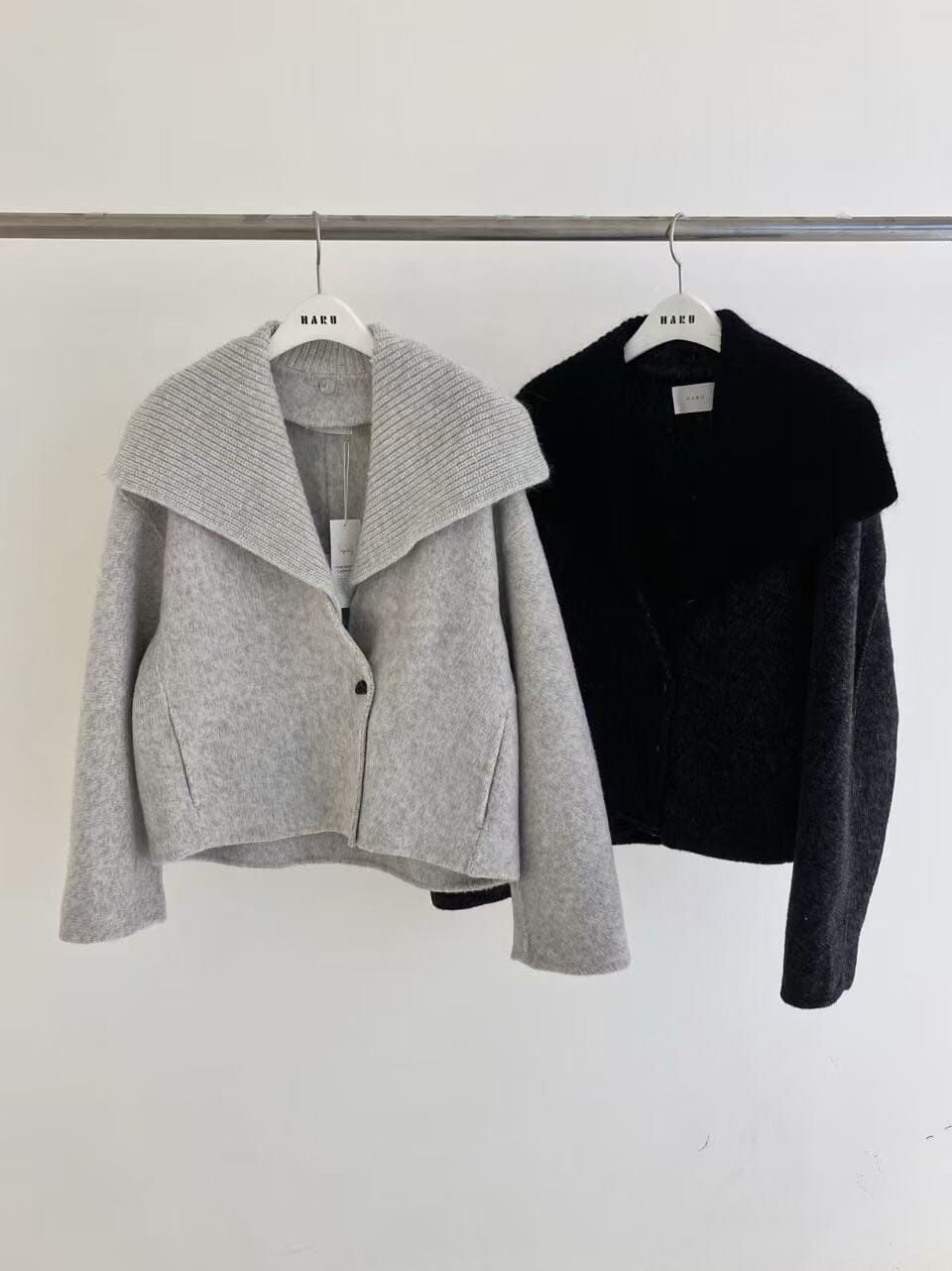 HU5121 80%羊毛水手翻領單鈕扣外套