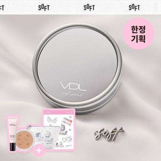 《Olive young連線》VDL Cover Stain Pefecting Cushion Refill Set with primer