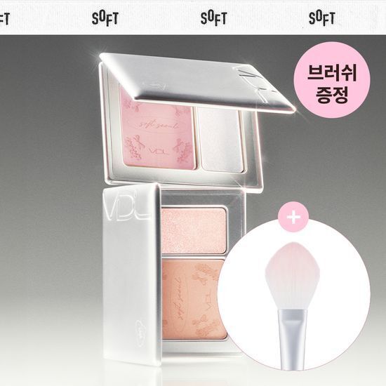 《Olive young連線》VDL Cheekstain Blusher with brush