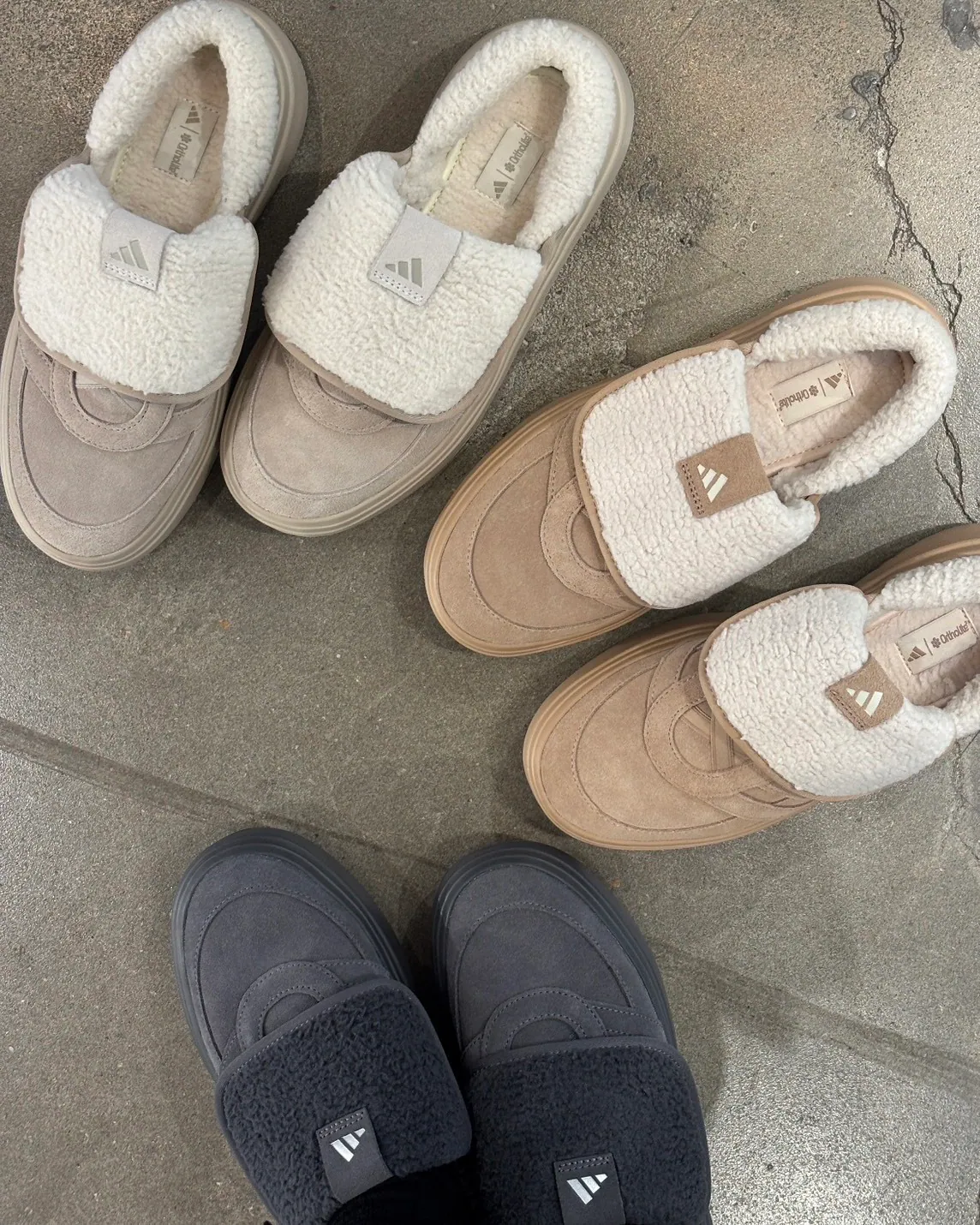 Adidas Grand Court Mule 毛毛拖鞋 🤎 (3 Colours)