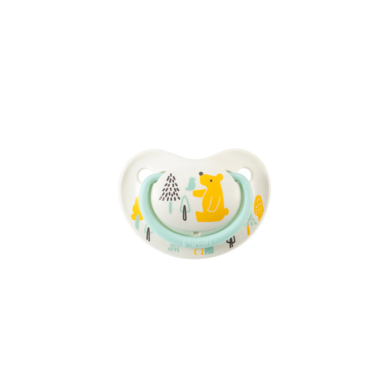 Pigeon | FunFriends Pacifier (Bear) - Size S (0-3 Months)