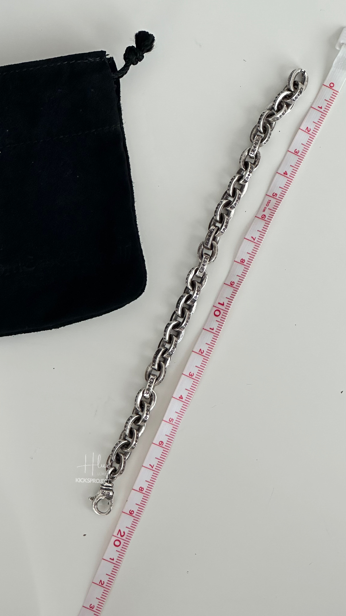 Chrome hearts paper chain large size 龍蝦扣