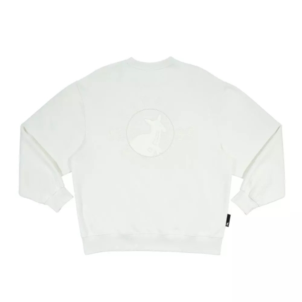 KANGOL 大學T 淺卡其 經典 繡花LOGO 上衣 中性 6555100931