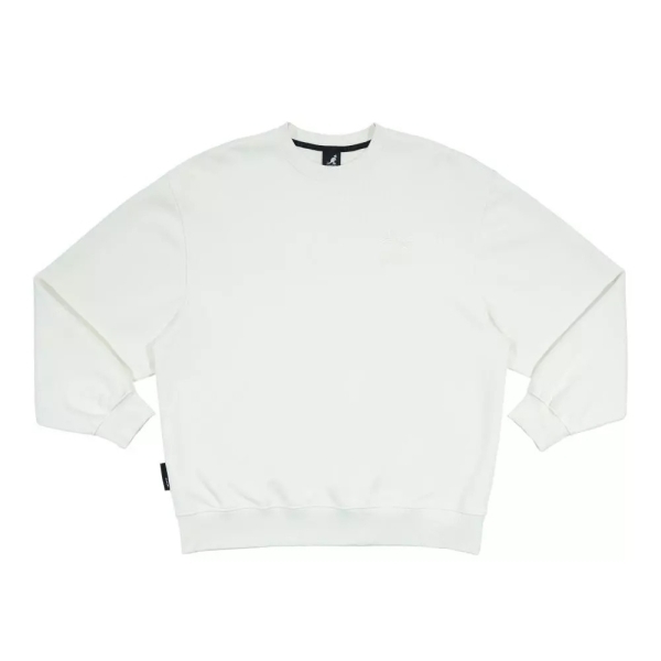 KANGOL 大學T 淺卡其 經典 繡花LOGO 上衣 中性 6555100931