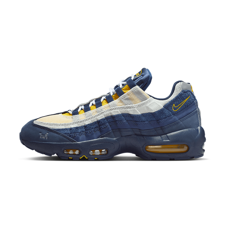 Nike SB Air Max 95 x Eric Koston "Obsidian and Speed Yellow" 聯名款 藍黃 男鞋 HQ8492-400 [台灣現貨]
