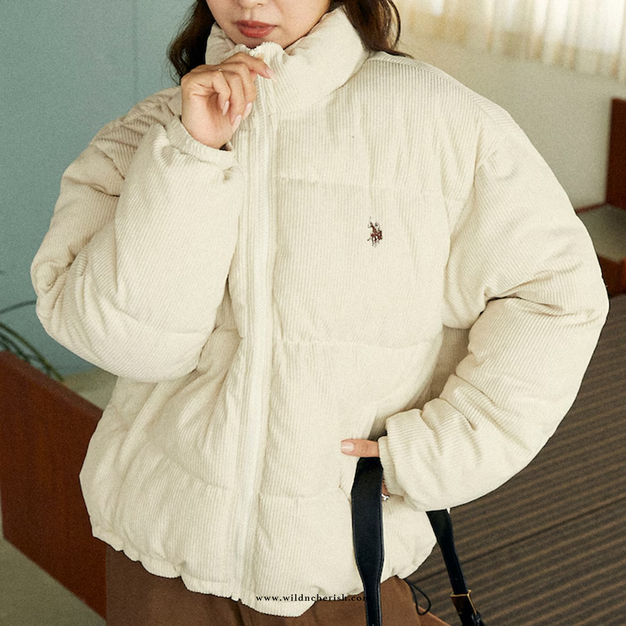 預訂 | U.S. POLO ASSN. Corduroy Padded Jacket