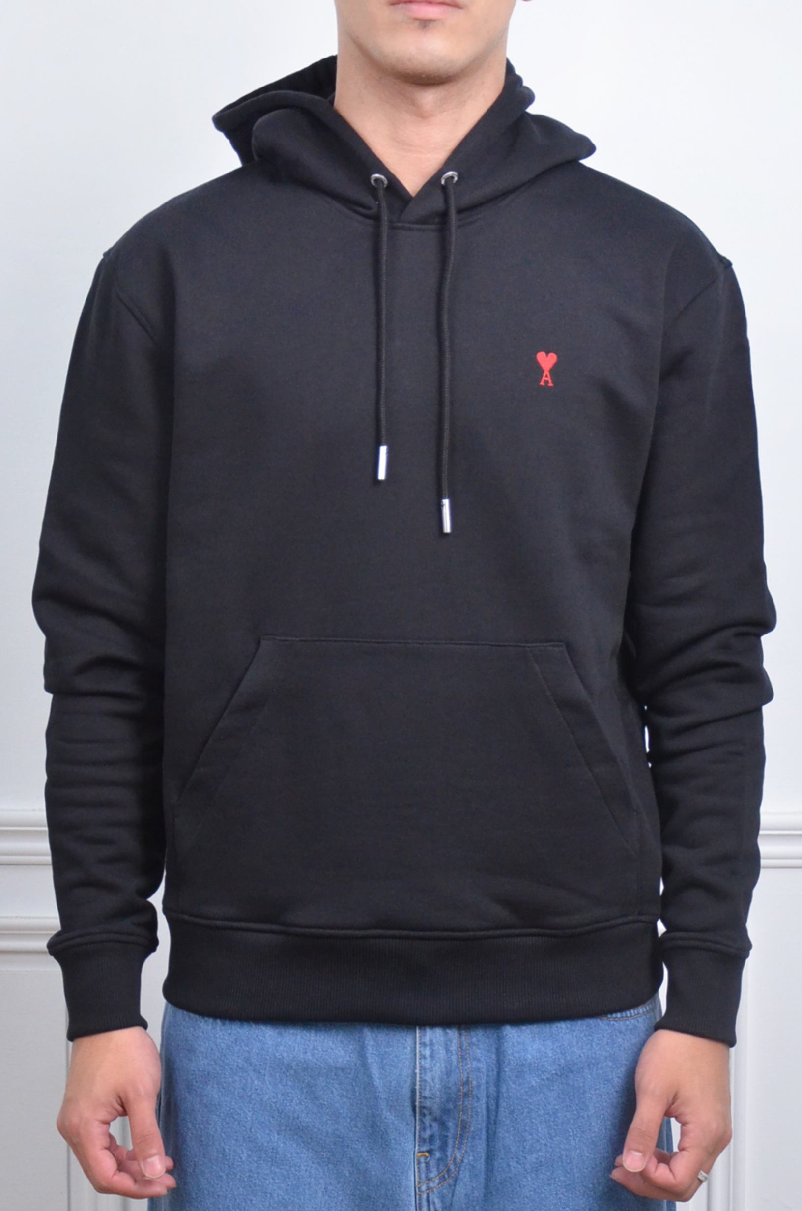 Ami Paris 經典小愛心LOGO帽T【BFUSW235.730.001】