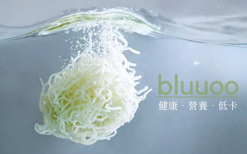 bluuoo 蒟蒻麵品牌示意圖
