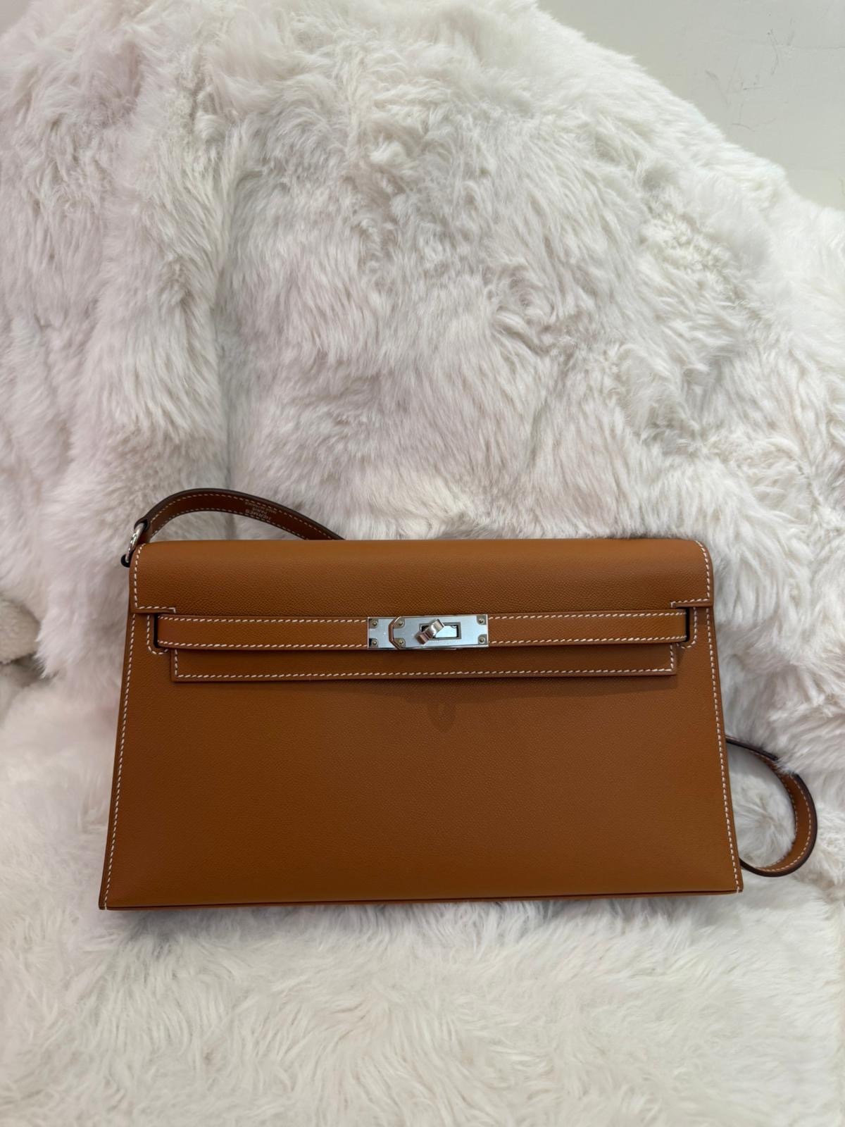 Kelly elan 37 gold ck epsom B (二手98%new)