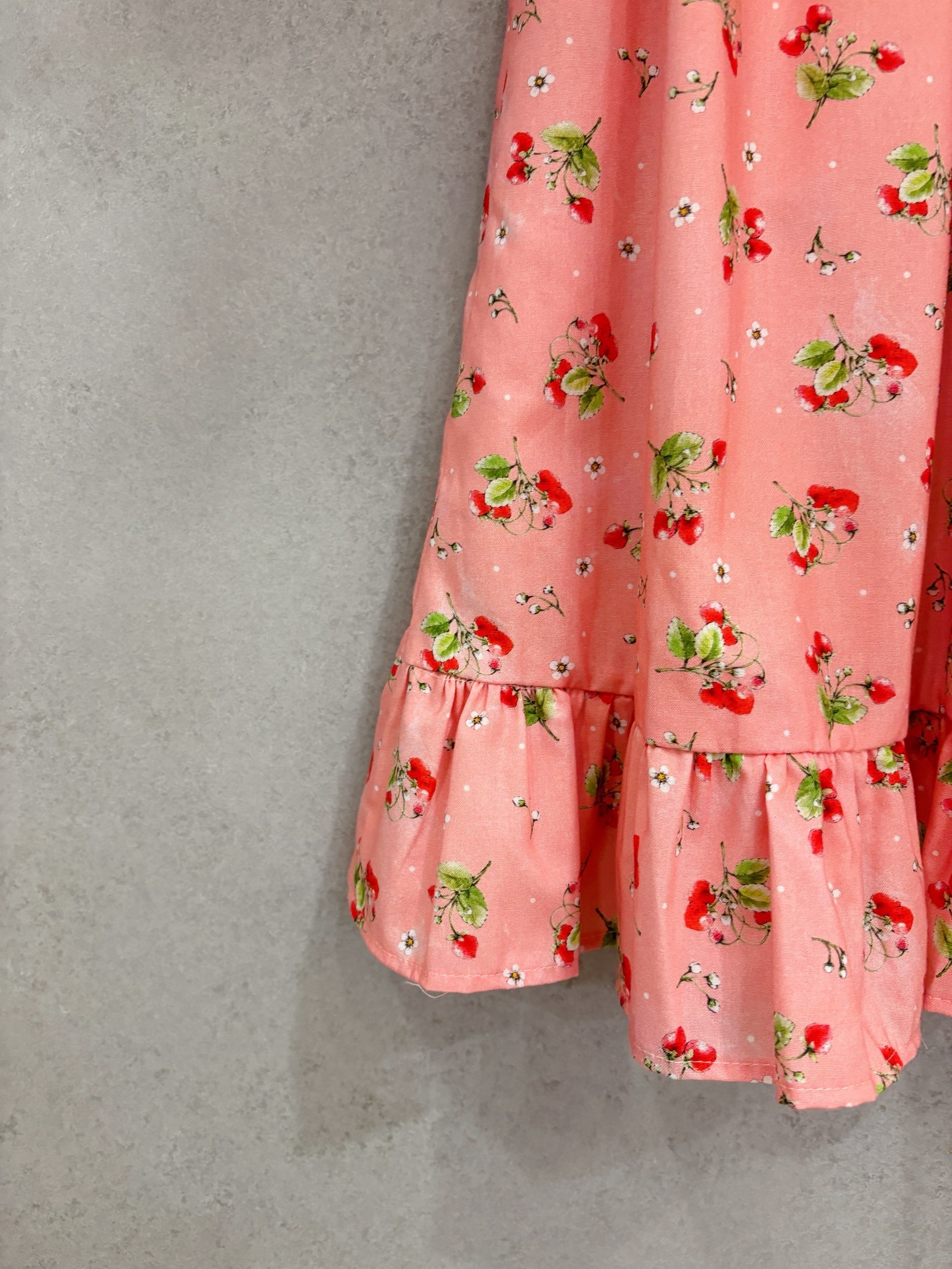 草莓園 短袖宮廷蛋糕洋裝（120）