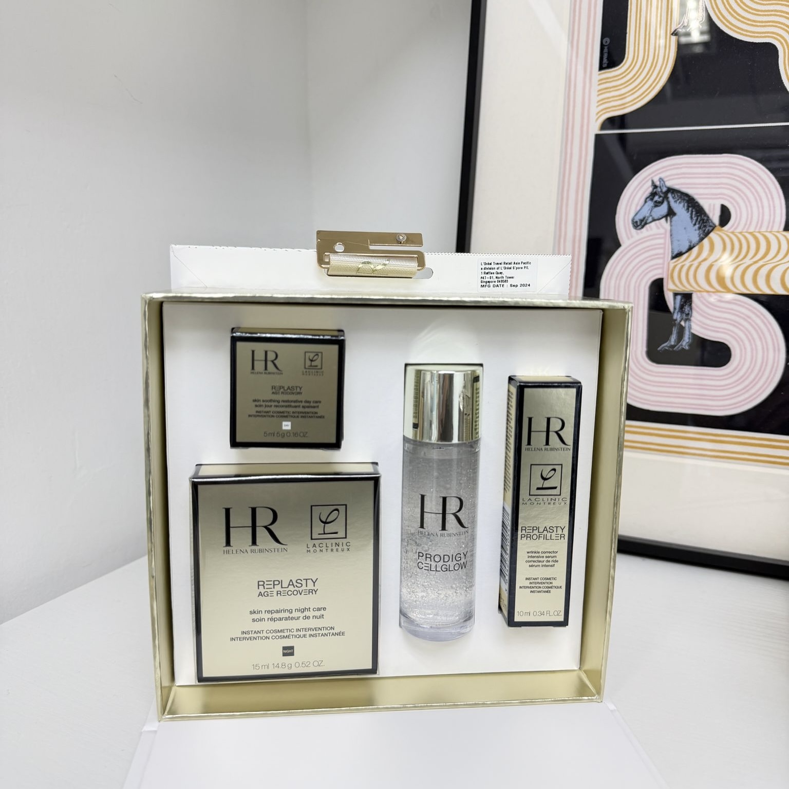 Helena Rubinstein - 2025 Jet Lag Rescuer Set 黑繃帶晚霜急救套裝