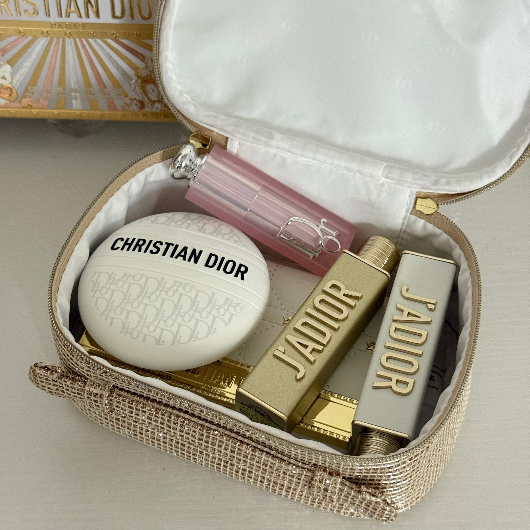 【現貨】Dior - 2025 聖誕限定hand & lip set