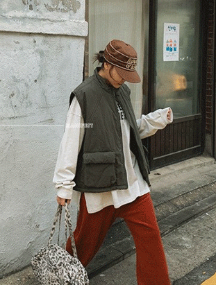 ᴴᴼᵀ ▸▸店長推薦◃◃ 秋冬新款/鋪棉背心外套 MANIFEST正韓🇰🇷