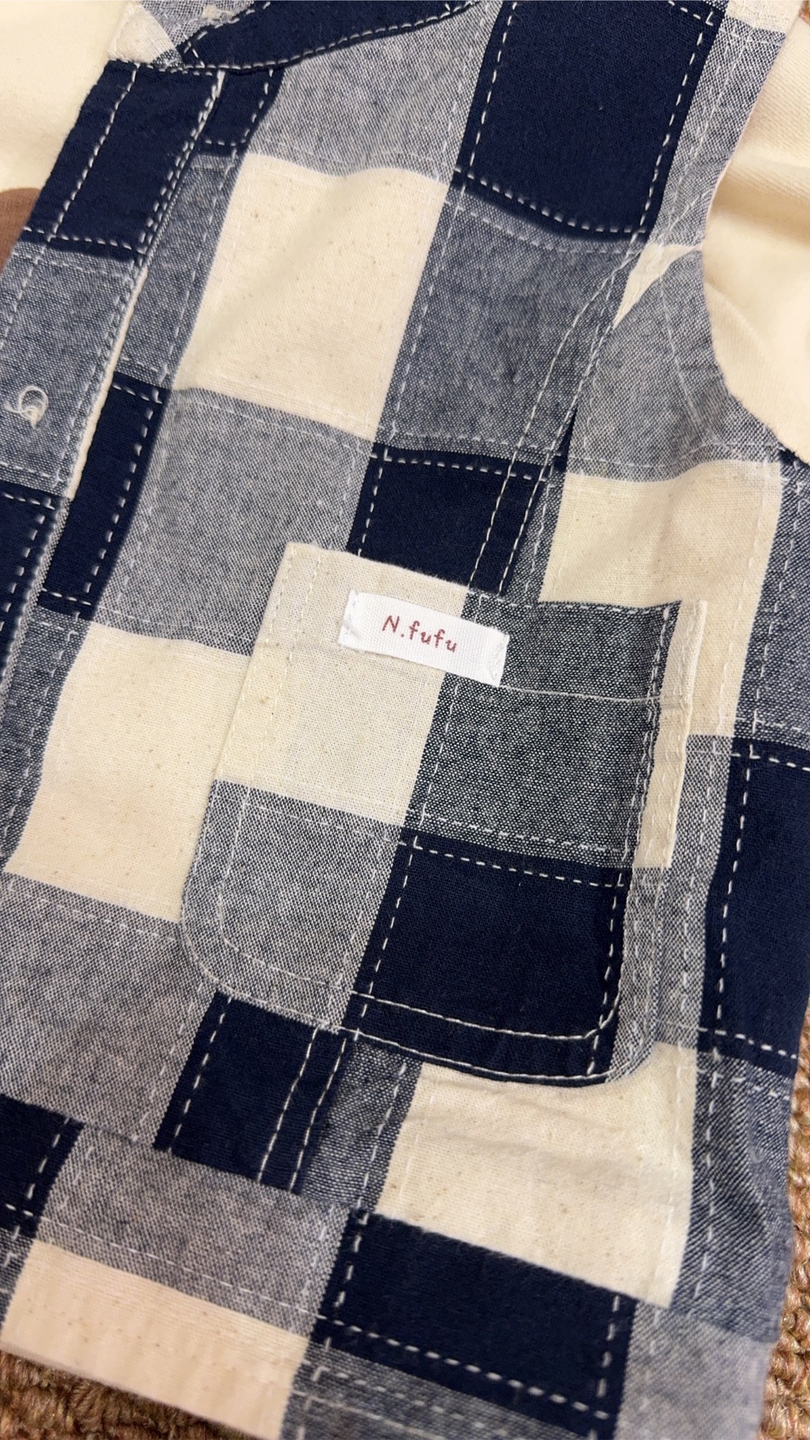 N2130小寶雙面穿背心d30