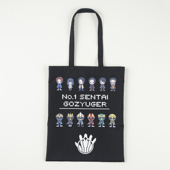 240532 Pbandai 預訂 2026/1月 ナンバーワン戦隊ゴジュウジャー×AIKA ELECTRONICS（アイカエレクトロニクス） トートバッグ