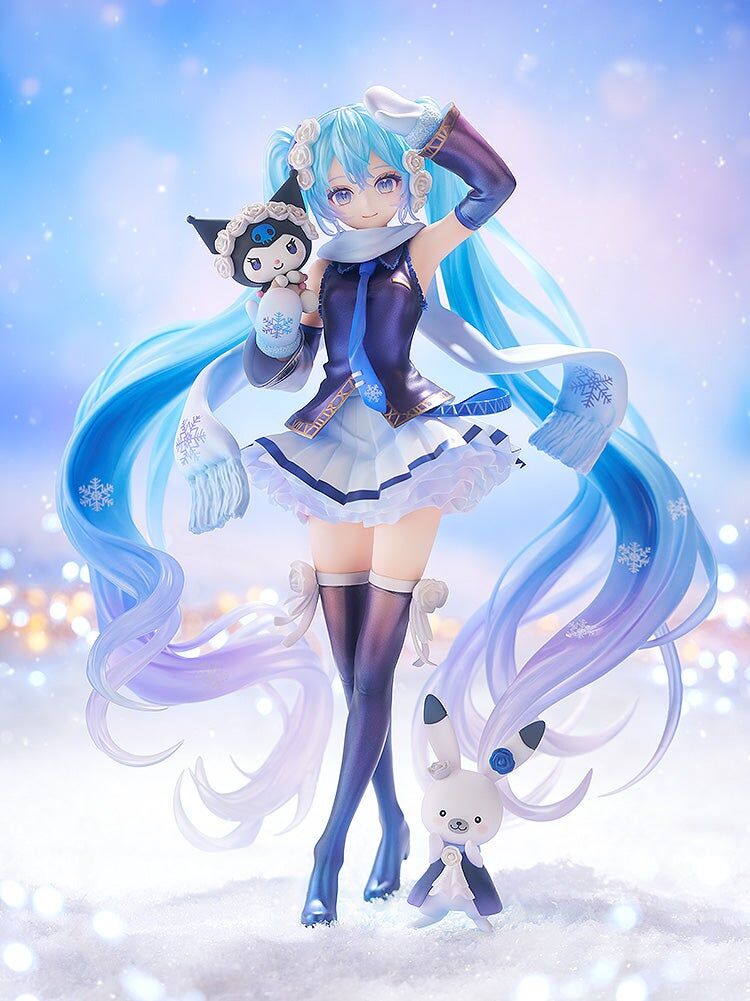 雪未來×酷洛米 Snow Miku x Kuromi