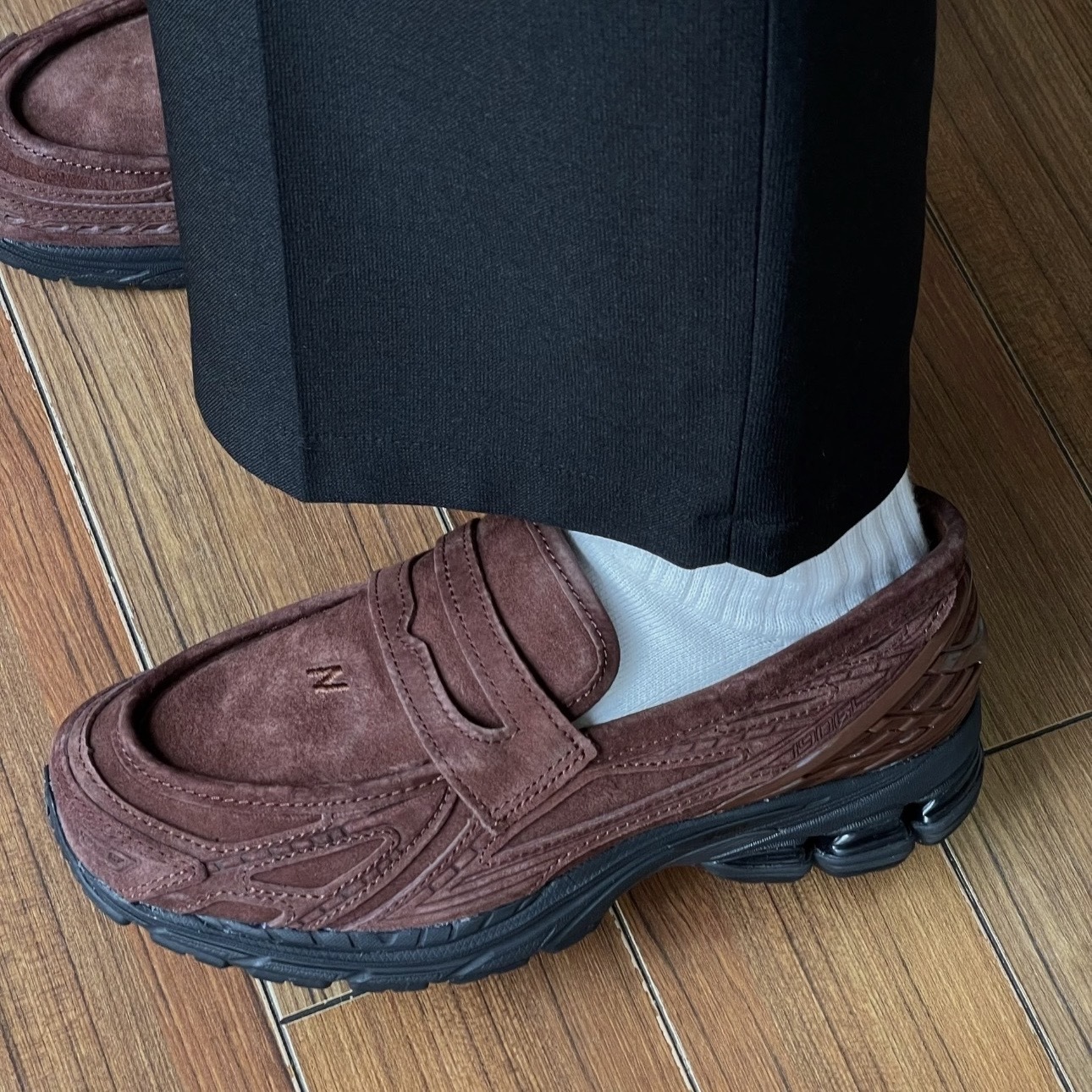 NEW BALANCE U1906 摩卡棕 美拉德色系 麂皮 樂福鞋 懶人鞋 U1906LNS