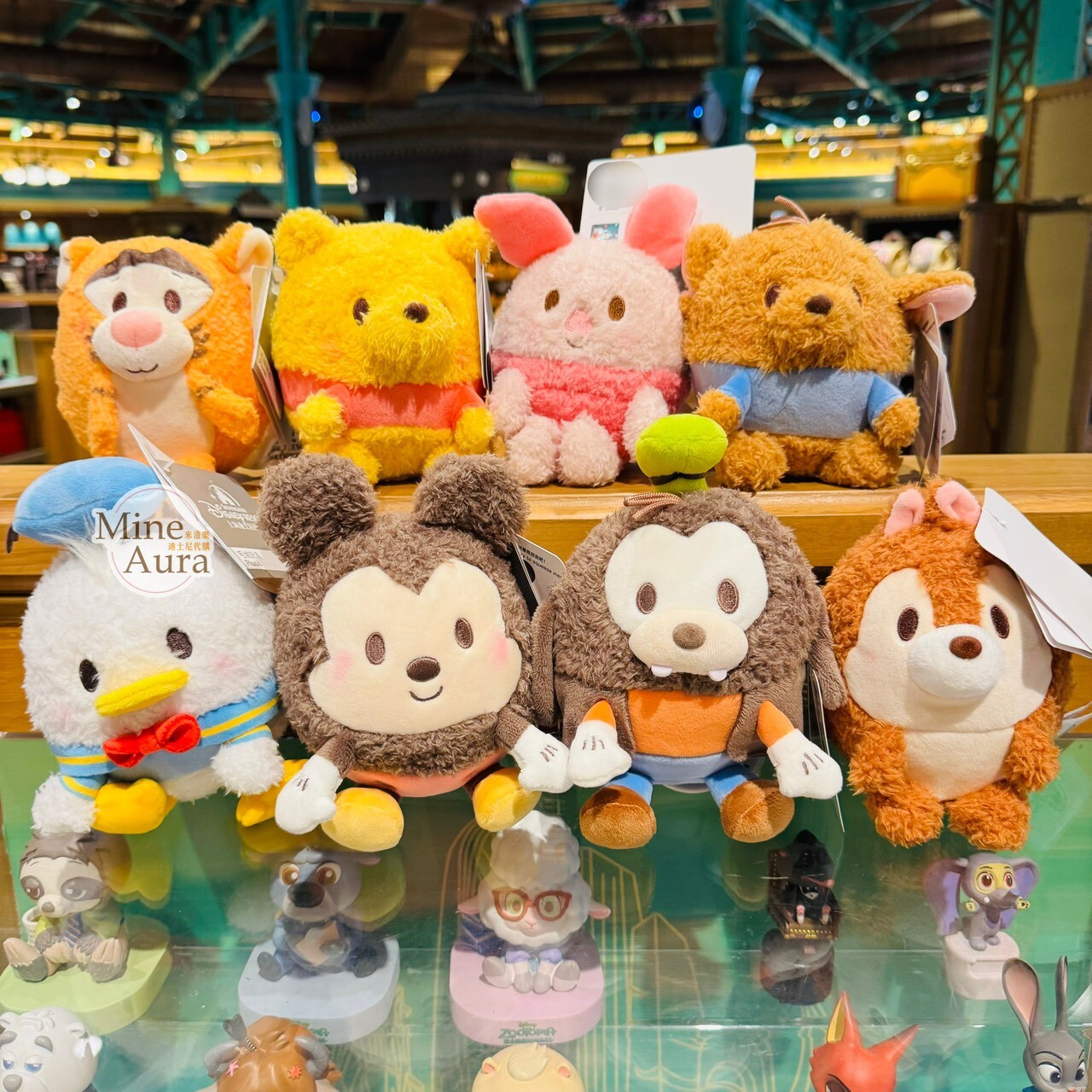 捏捏樂 米奇 Mickey 絨毛 玩具 娃娃 玩偶 -上海迪士尼樂園