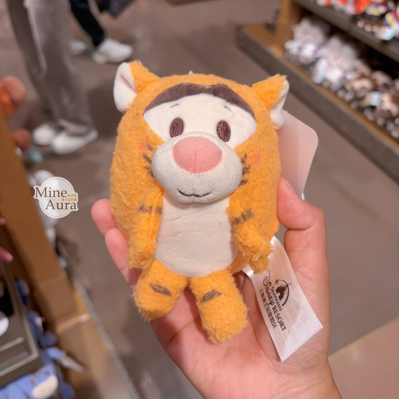 捏捏樂 跳跳虎 Tigger 絨毛 玩具 娃娃 玩偶 小熊維尼 Winnie the Pooh -上海迪士尼樂園