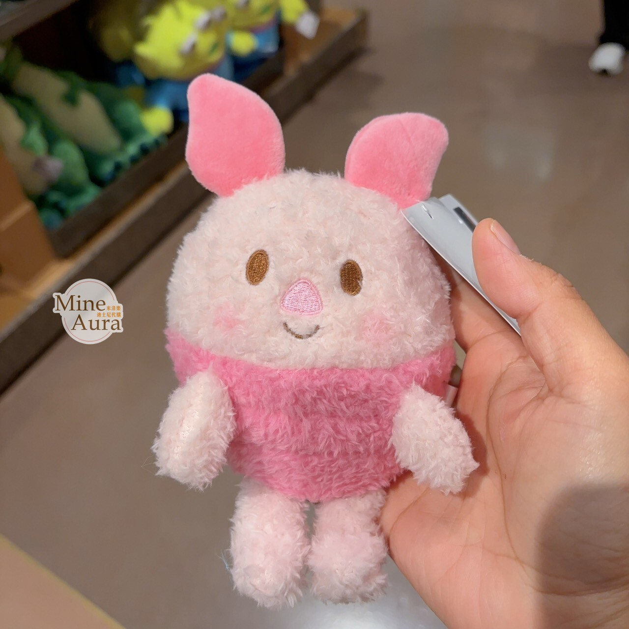 捏捏樂 小豬 皮傑 piglet 絨毛 玩具 娃娃 玩偶 小熊維尼 Winnie the Pooh -上海迪士尼樂園
