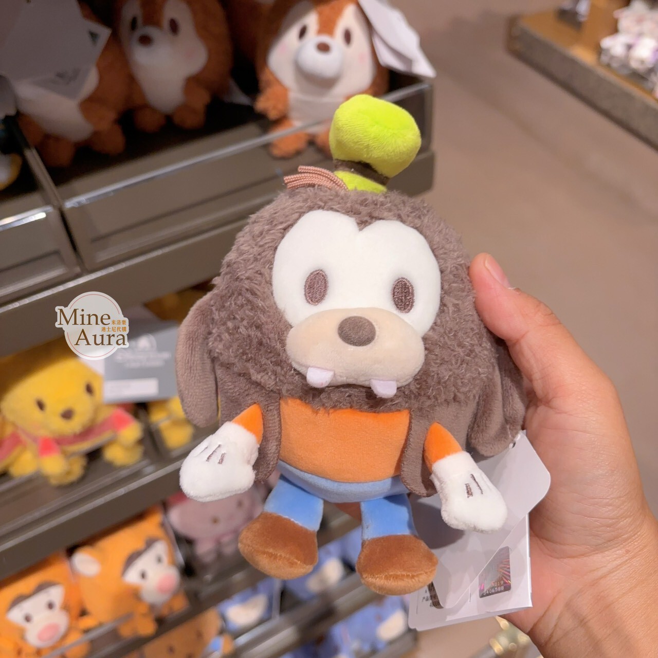 捏捏樂 高飛狗 Goofy 絨毛 玩具 娃娃 玩偶 -上海迪士尼樂園