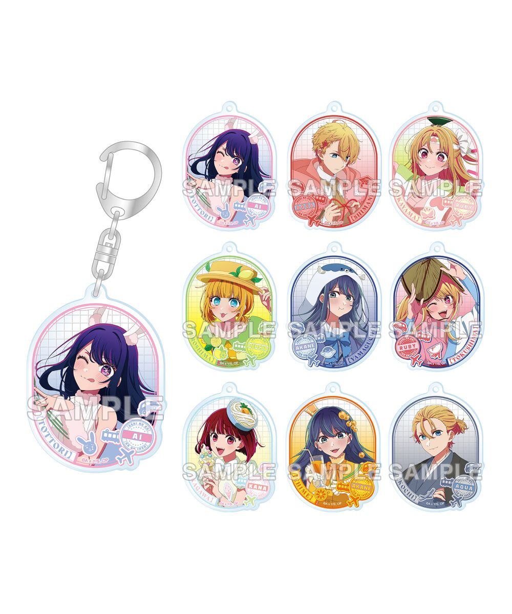 預購-【我推的孩子】『【47都道府縣之子】』集換式壓克力鑰匙圈 中國・四國 BOX販售【日本進口精品】