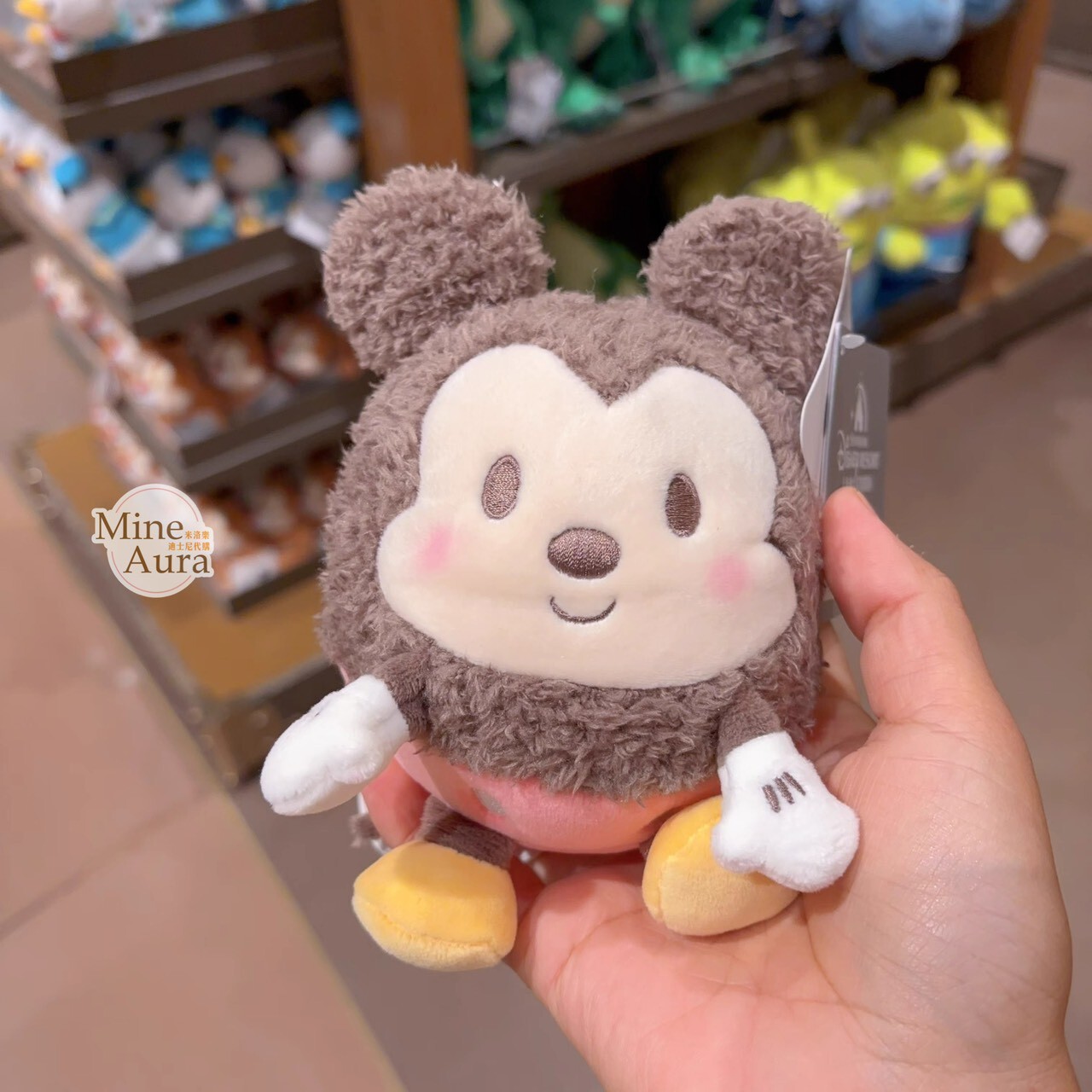 捏捏樂 米奇 Mickey 絨毛 玩具 娃娃 玩偶 -上海迪士尼樂園