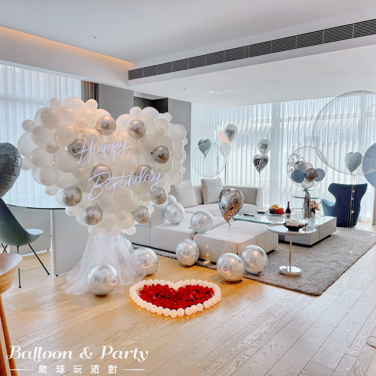 【飯店】承億．藍銀白色系