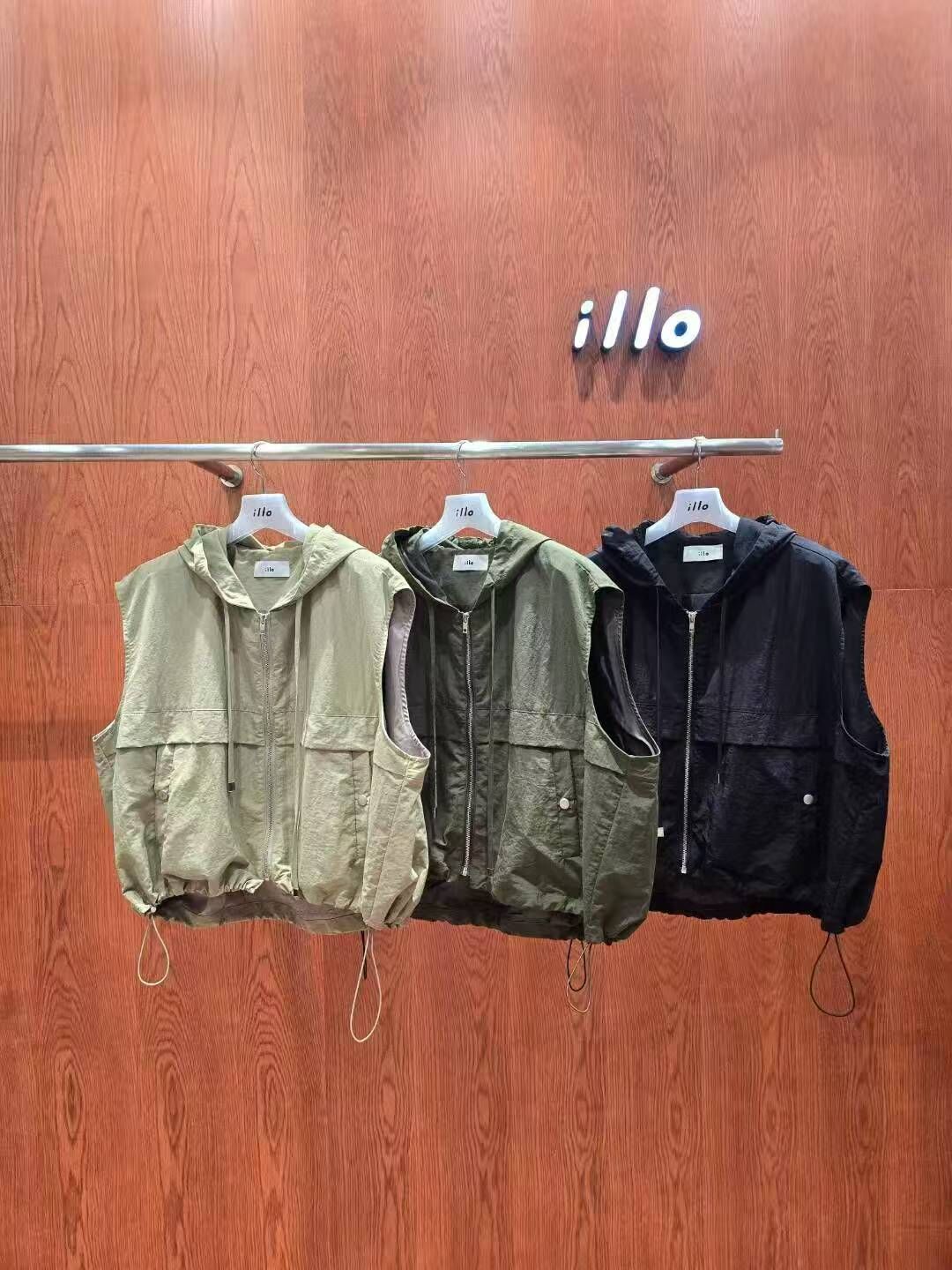 IO5155 運動風背心外套