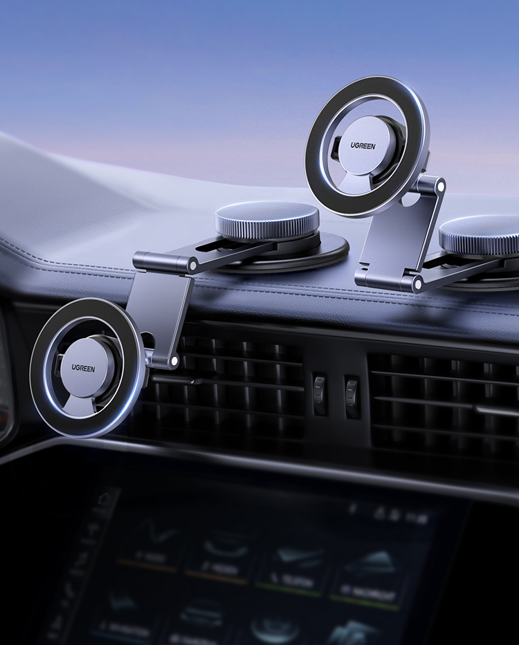 Ugreen 磁性車載手機支架_LP865-45577