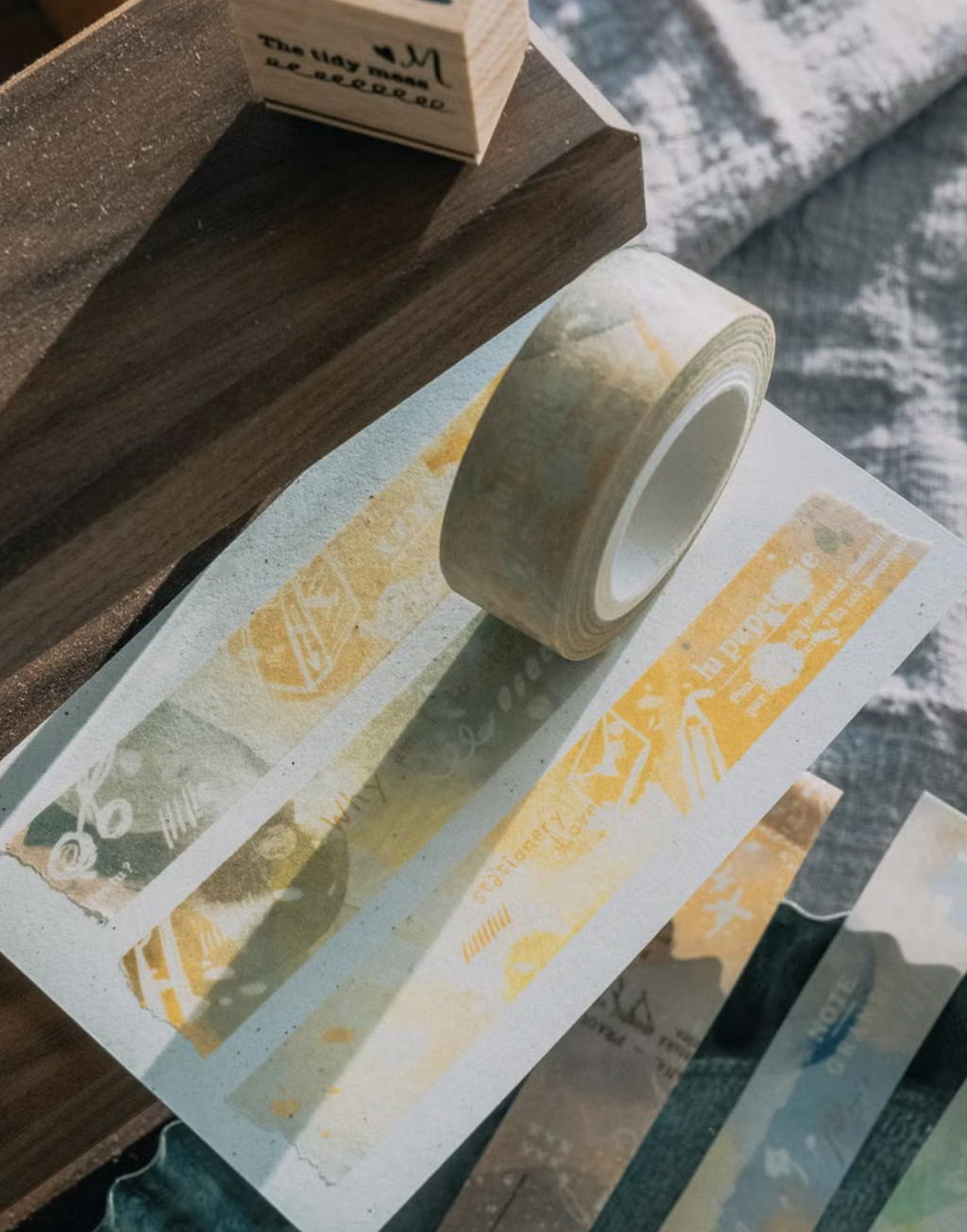 喵大 Meow illustration | 文具控 和紙膠帶