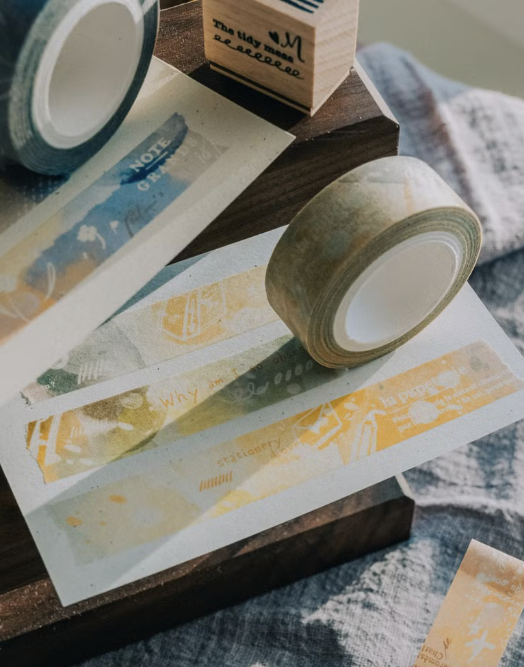 喵大 Meow illustration | 文具控 和紙膠帶