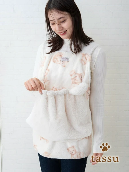 Tassu Happy Bear 熊圖案寵物包