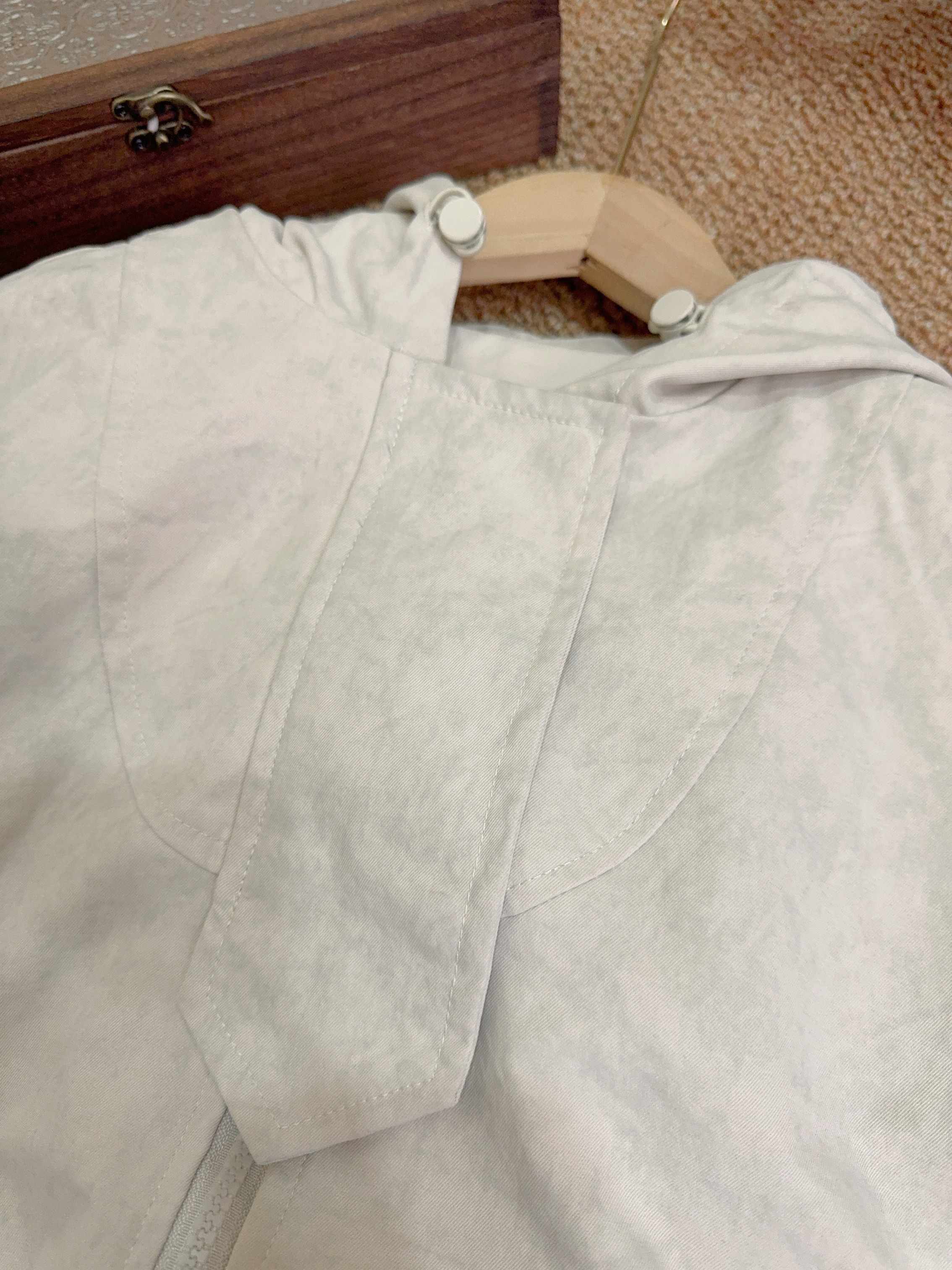 FBE02205斑駁感連帽外套d48