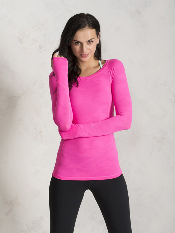 Pure 瑜珈服【Urban Trekker 長袖上衣 - P240004 (無胸墊)】健身