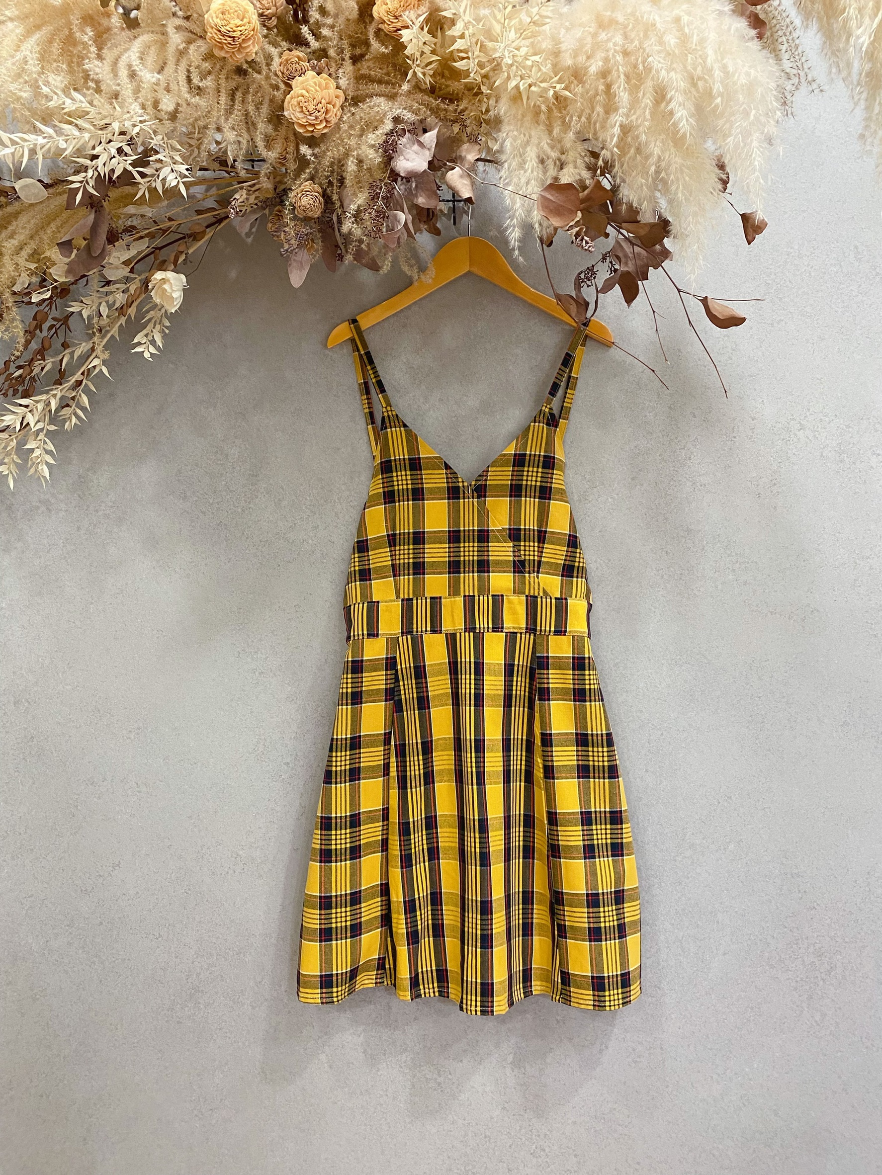 黃格 媽咪甜美短洋裝